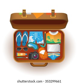 Suitcase for travel