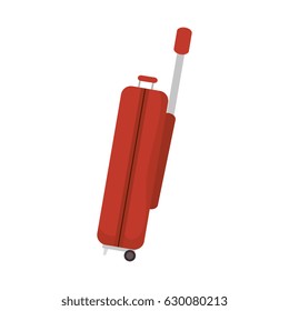 suitcase travel isolated icon