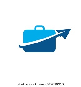 suitcase travel logo