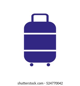 suitcase, travel, luggage, vector icon, eps10