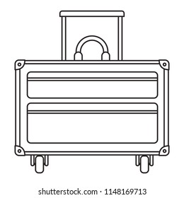 suitcase travel with wheels