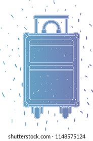 suitcase travel with wheels