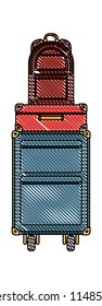 suitcase travel with wheels