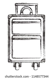 suitcase travel with wheels