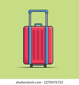 	
Suitcase For Traveling Illustration, Vector, Icon, Design