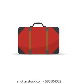 Suitcase vacation design. Vector illustration