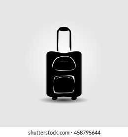 Suitcase vector icon