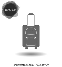 Suitcase vector icon