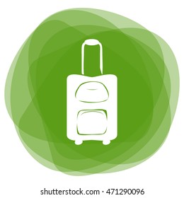 Suitcase vector icon