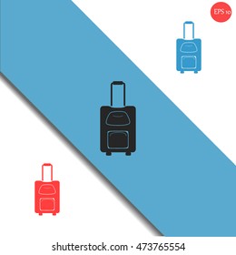 Suitcase vector icon
