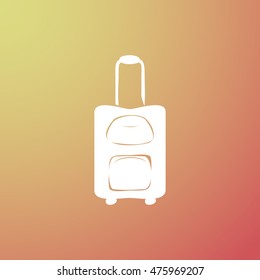 Suitcase vector icon