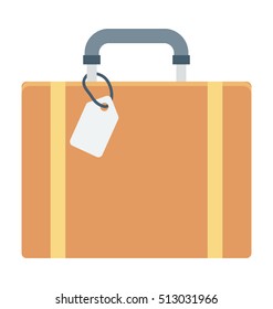 Suitcase Vector Icon 