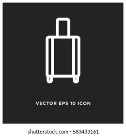 Suitcase vector icon