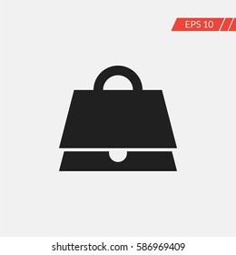 Suitcase vector icon