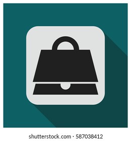 Suitcase vector icon