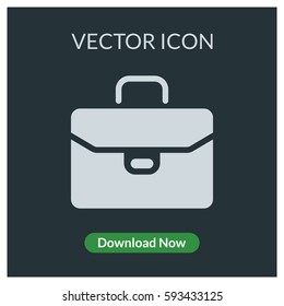 Suitcase vector icon