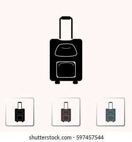 Suitcase vector icon