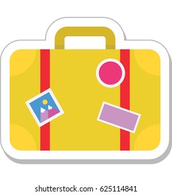 Suitcase Vector Icon