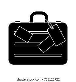 suitcase vector icon