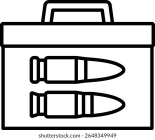Suitcase vector icon. Can be used for printing, mobile and web applications.