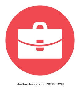 Suitcase - Vector icon. color icon