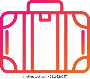 Suitcase Vector Icon Design Illustration