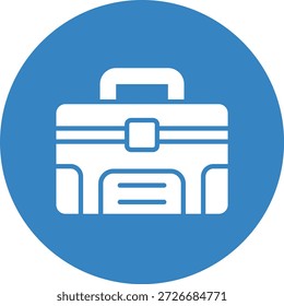 Ilustración de diseño de icono de Vector de maleta