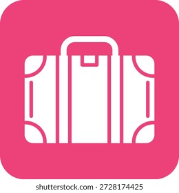 Ilustración de diseño de icono de Vector de maleta