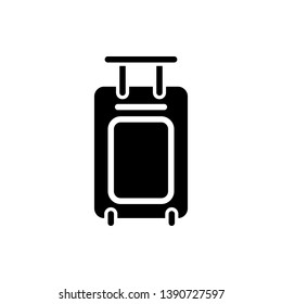Suitcase vector icon sign symbol