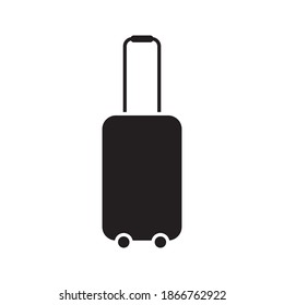 Icono de vector maleta, signo sencillo para sitio web y aplicación móvil sobre fondo blanco.