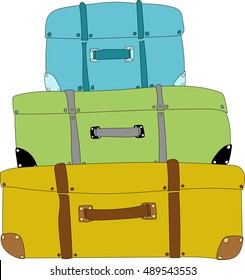 suitcases
