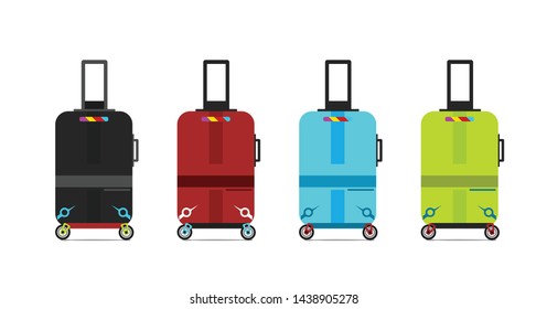 Suitcases and Travel Bag icons