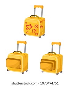 suitcases, travel, rest