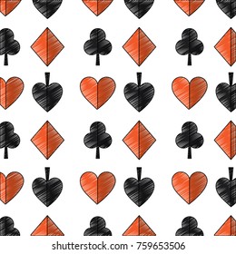 suits diamond pike spade tile clover clubs hearts french playing