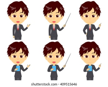 Suits man set