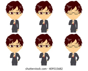 Suits man set