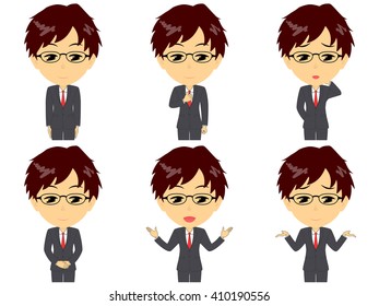 Suits man set