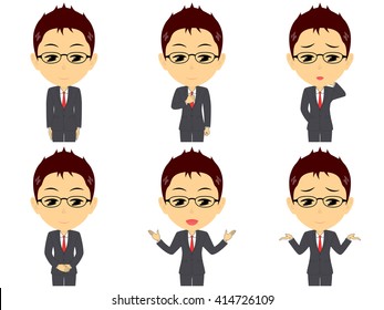 Suits man set