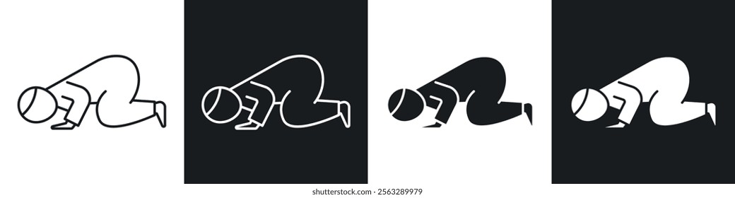 Sujud icon pack for app and website ui designs.
