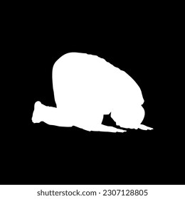 Sujud, or sajdah, is the act of low bowing or prostration in Islam to Allah facing the qiblah. A way that Muslim worshippers prostrate and humble themselves before Allah, God, while glorifying Him.