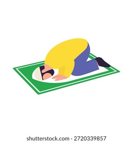 Ilustración vectorial Sujud EPS 10 Archivo
