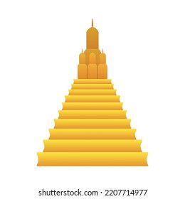sukhothai icon on white background