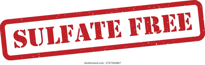 Sulfatfreies rotes Stempeletikett für Produktverpackungen