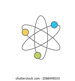 Sulfate Icon in color icon, isolated on white background 