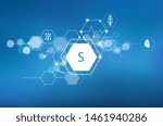 Sulfur. Scientific medical research, the effect on human health. The designation of Sulfur in the periodic table.