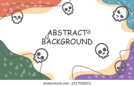 Sull scary Lined dooted colourful abstract background wallpaper design