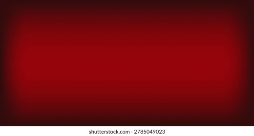 Sultry Dark red abstract gradient background design. Curling wave of red on dark red background. Dark red banner. Vector Illustration.