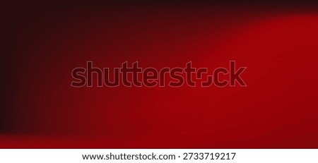 Sultry Dark red abstract gradient background design. Curling wave of red on dark red background. Dark red banner. Vector Illustration.