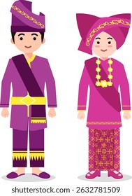 Sumatera Barat Traditional Clothes - Minangkabau Traditional Dress