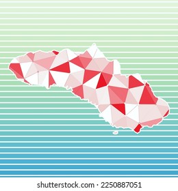 Sumba vector illustration. Sumba design on gradient stripes background. Technology, internet, network, telecommunication concept. Captivating vector illustration.